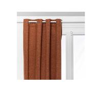 Rideau isolant/occultant Soana rose terracotta 140x260cm - Atmosphera createur d'interieur