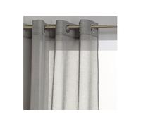 voilage etamine - 140 x 240 cm - gris Gris G
