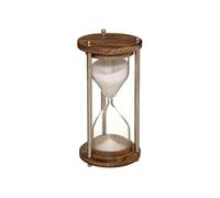 Atmosphera – Sablier – métal et verre – H15 cm