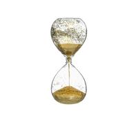 Atmosphera Créateur d'intérieur - Sablier Déco Paillettes 20cm Or