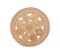 Atmosphera - Set de table Ajouré en jute Ø 38 cm Naturel
