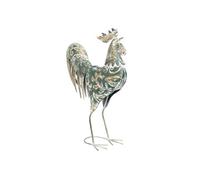 Atmosphera - Statuette déco Coq Conor en métal 54 cm Multicolore