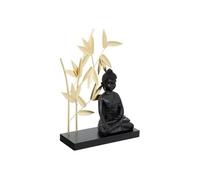Créateur d'intérieur - Statuette Déco Bouddha "Jiling" 31cm Noir