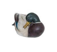 Créateur d'intérieur - Statuette Déco Canard en Résine "Vitto" 28cm Gris