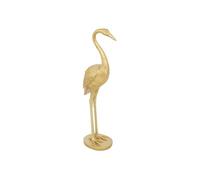 Atmosphera – Statuette déco – Héron Automne – Résine – H.41 cm – Doré
