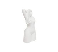 Atmosphera Créateur d'intérieur - Statuette Femme en Céramique "Soleya" 28cm Blanc G