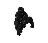 Créateur d'intérieur - Statuette Gorille Design "Ivan" 42cm Noir