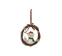 Créateur d'intérieur - Sujet de Noël en Bois "Renard" 19cm Cuivre