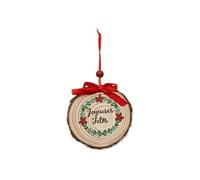 Feeric Lights et Christmas - Sdn Bois rondin Noeud d9cm