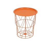 Atmosphera - Table d’appoint Kumi Orange 40x37x37cm