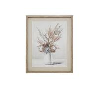 Atmosphera Créateur d'intérieur - Tableau Déco Vase "Tiana" 40x50cm Beige Beige G