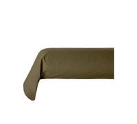 Atmosphera - Taie de traversin Carina 85x185 cm vert kaki