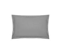 Atmosphera Taie d'oreiller en coton Gris 50x70 cm
