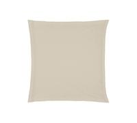 Atmosphera – Taie d'oreiller Percale 63 x 63 cm Beige Lin