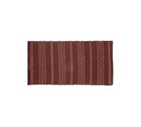 Atmosphera - Tapis «Bota» - Coton et jute - Rose terracotta - 70 x 140 cm