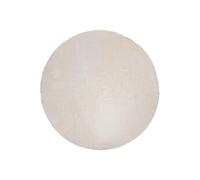 Atmosphera – Tapis imitation fourrure "Automne" 118 cm Blanc