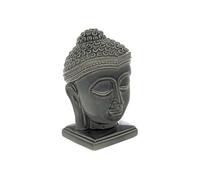 Atmosphera – Statuette Bouddha Yola – Céramique H22,5 cm – Gris