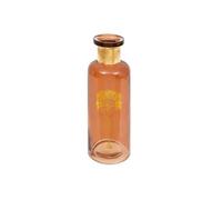 Atmosphera Créateur d'intérieur - Vase Bouteille Déco Tropical Boudoir 22cm Ambre