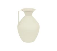 Atmosphera - Vase métal Sylvain - Blanc - H36 cm