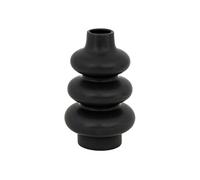 Atmosphera - Vase céramique Clothilde - Design en Dolomite - Noir 25 cm