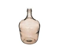 Atmosphera – Vase design en verre "Candy" – H30 cm – Gris fumé