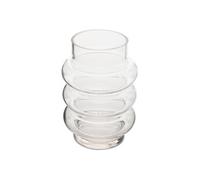 Créateur d'intérieur - Vase Design en Verre "Clotilde" 20cm Transparent
