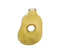 Atmosphera Créateur d'intérieur - Vase Donut en Verre "Solag" 24cm Vert Kaki Vert G
