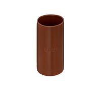 Vase ""Avi"" en céramique H20cm marron caramel - Atmosphera Créateur d'intérieur