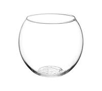 vase boule transparente en verre 19.5 cm Multicolore
