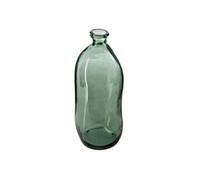 Atmosphera Créateur d'intérieur – Vase en verre recyclé Bouteille 35 cm Kaki Vert G
