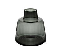 Créateur d'intérieur - Vase Epaule Design en Verre Yliana 23cm Gris