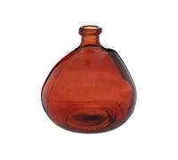 Créateur d'intérieur - Vase Rond Déco "Uly" 22cm Ambre