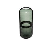 Créateur d'intérieur - Vase Rond Design en Verre "Line" 25cm Gris