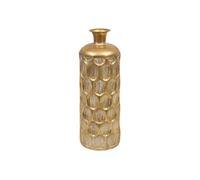 Atmosphera Vase Belli strié doré h60