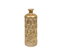 Atmosphera Vase Belli strié doré h60
