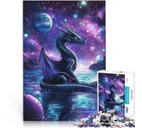 Créateur Dragons Cosmos Puzzle 1000 pièces pour Adolescents Jouet éducatif Anti-Stress est idéal comme Cadeau pour Toute la Famille 38x26cm