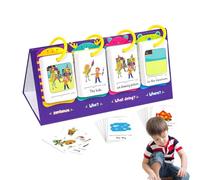 Créateurs de mots anglais - Ensembles pour enfants | Cartes anglaises effaçables à sec, code couleur, réutilisables pour tout-petits