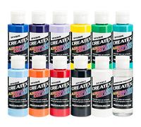 Createx Airbrush Colors Opaque Colors Kit 11 2 Ounce Color Kit by