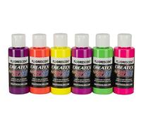 Createx Colors – Kit de démarrage fluorescent