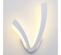 Créatif A Mené Lampe Murale Européenne Lampe Intérieure V Forme Personnalité Industrielle Fer Mur Lumière Mode Miroir Lumière Avant Éclairage de Bord de Lit/Warm Light