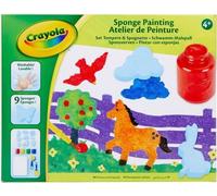 Créatif - CRAYOLA - Atelier de Peinture - Kit de dessin et peinture lavable! Des 4 ans