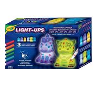 Créatif - CRAYOLA - Colorable Light Up Characters - Personnalise ta veilleuse avec feutres! Dès 4 ans