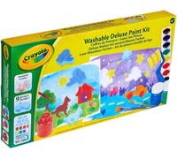 Créatif - CRAYOLA - Mon Coffret de Peinture - Peintures variées non tachantes! Des 4 ans