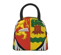Créatif Unisexe Senegal Emblème National Grande Sac Isotherme Repas Tote Boîte À Déjeuner Portable Conteneur École Voyage Pique-Nique