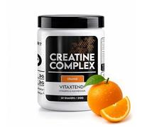 Créatine Complex VitaXtend - Créatine Monohydrate 3000mg - BCAA 2:1:1 - Magnésium & Vitamines B6, C, D3, E - Performance & Récupération Musculaire - Réduit la Fatigue - Poudre 210g - SportDiet