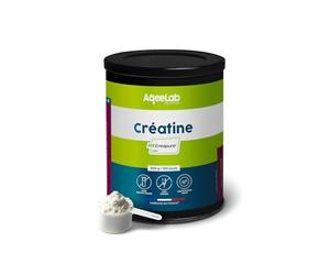 Créatine CREAPURE® • Augmentation de la Force + Performances • Pot de 300g • Made in FR • Testée en laboratoire indépendant • Eco-responsable •Aqeelab