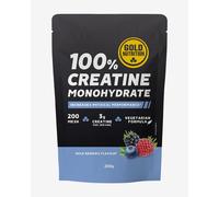 Créatine GoldNutrition Monohydrate 200 g saveur fruits rouges