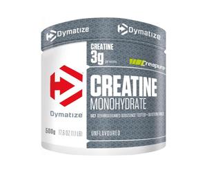 Créatine Monohydra 500g Standard Dymatize Creatine