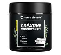 Créatine Monohydrate Creapure 500g, Poudre 100% Pure, Augmentation & Force Musculaire, 147 Portions, Ultra Fine Facteur De Maille 200, Goût Neutre, 100% Vegan, Sans Additifs Inutiles