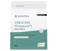 Creatine Monohydrate Creapure® - Sans Arôme, Sachet 180g - 2 Mois